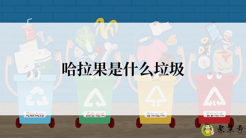 哈拉果是什么垃圾