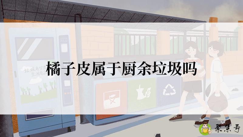 橘子皮属于厨余垃圾吗