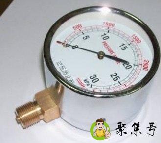 燃气压力表怎么看
