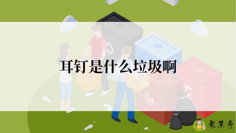 耳钉是什么垃圾啊