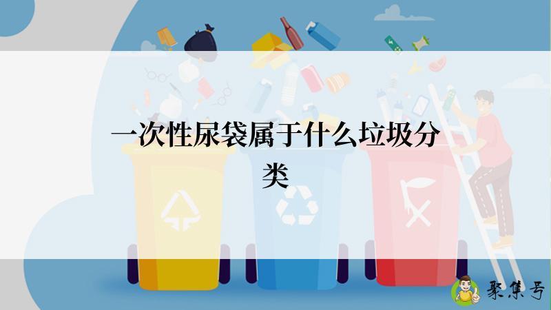 一次性尿袋属于什么垃圾分类