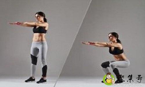 深蹲可以翘臀吗