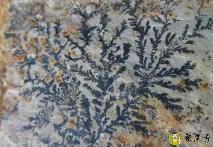 有花纹的石头染色了吗