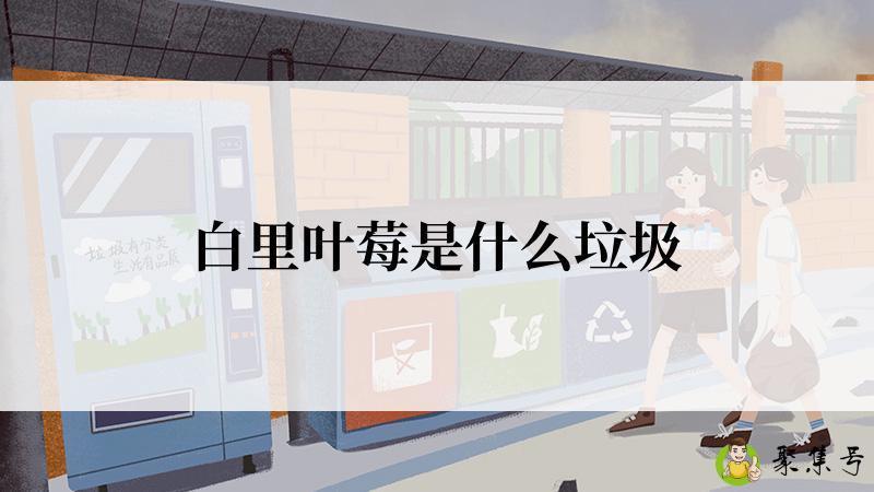 白里叶莓是什么垃圾