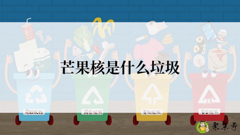 芒果核是什么垃圾