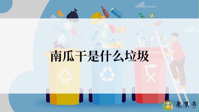 南瓜干是什么垃圾