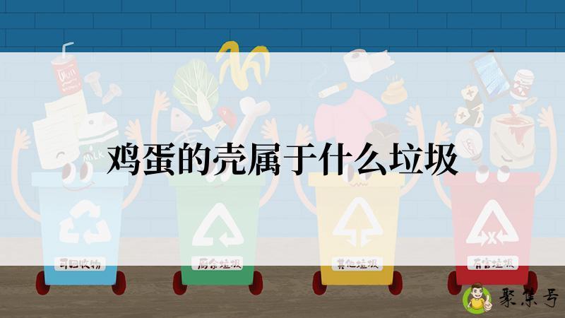 鸡蛋的壳属于什么垃圾