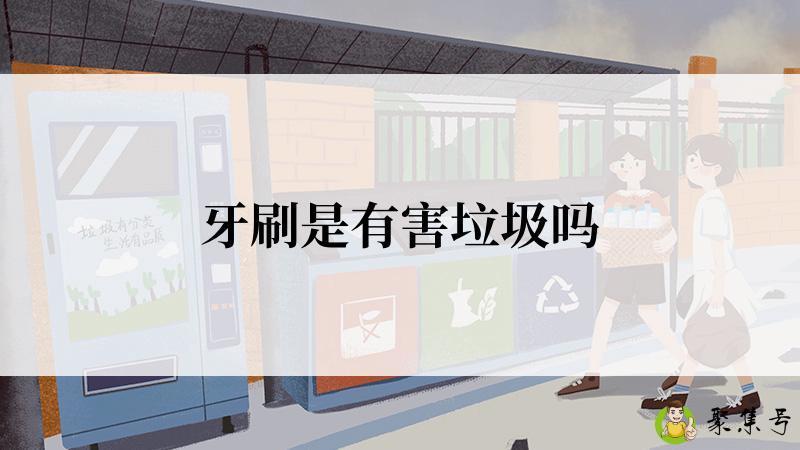 牙刷是有害垃圾吗