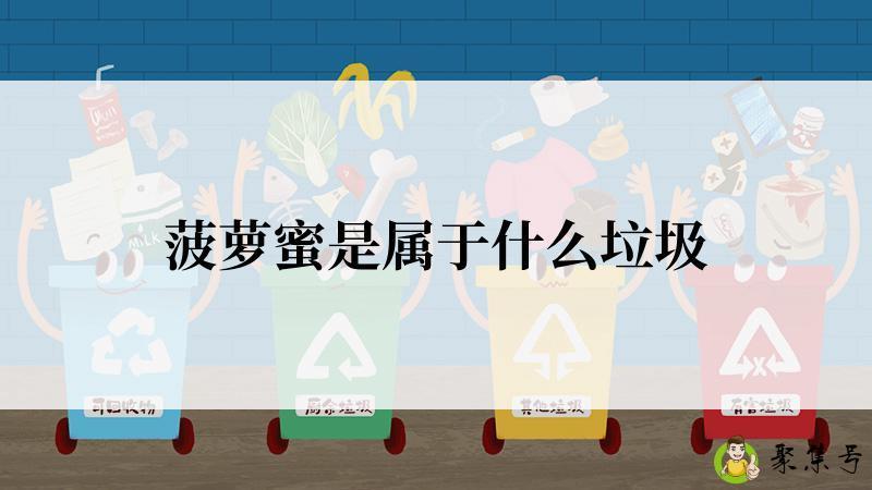 菠萝蜜是属于什么垃圾