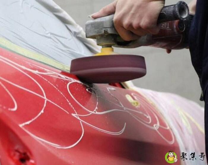 喷漆接口处抛光技巧