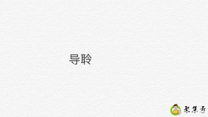 导聆是什么意思