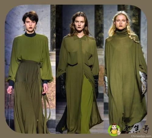 皮肤偏黄适合橄榄绿吗