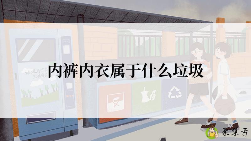 内裤内衣属于什么垃圾