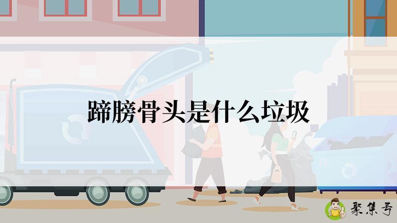 蹄膀骨头是什么垃圾