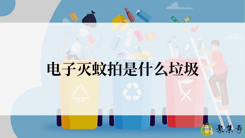 电子灭蚊拍是什么垃圾