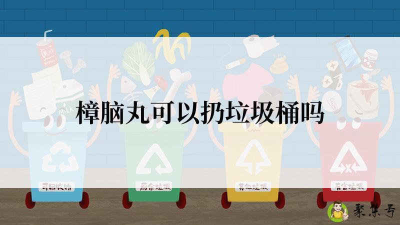 樟脑丸可以扔垃圾桶吗