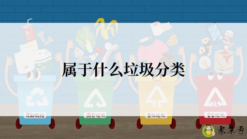 属于什么垃圾分类