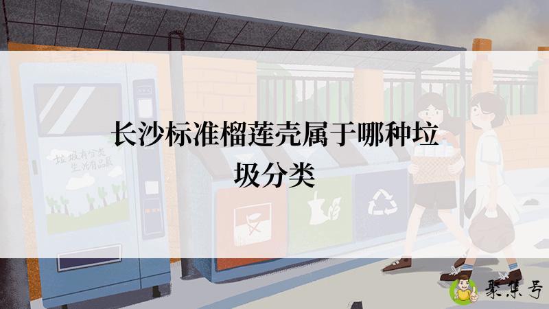 长沙标准榴莲壳属于哪种垃圾分类