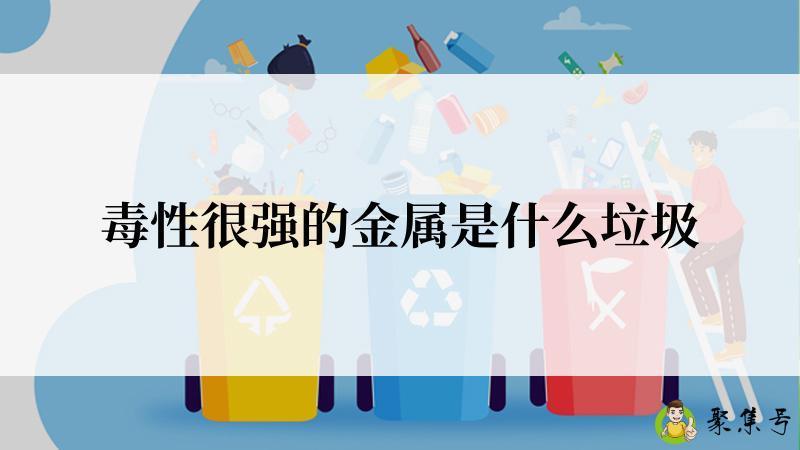 毒性很强的金属是什么垃圾