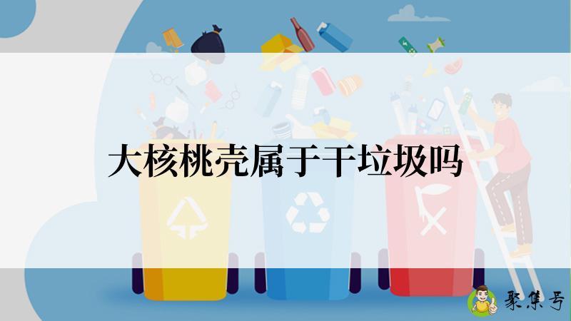 详细阅读:大核桃壳属于干垃圾吗 大核桃壳属于干垃圾吗