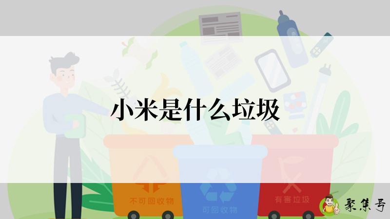 小米是什么垃圾