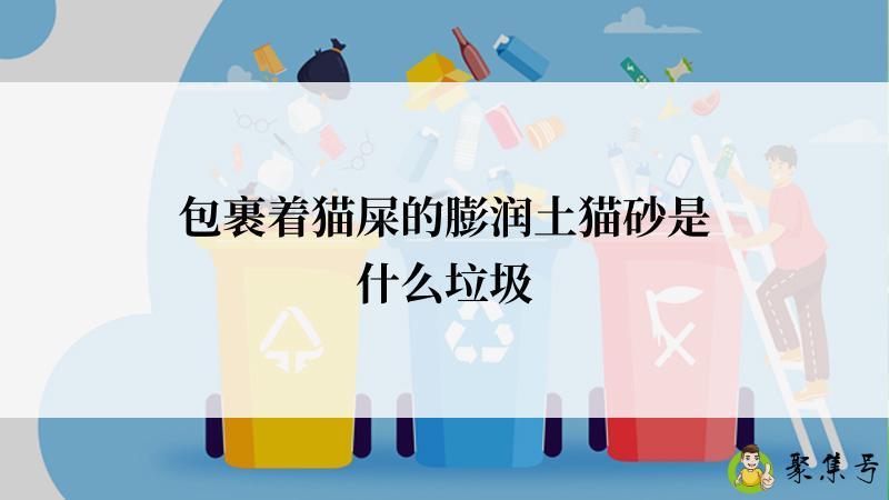包裹着猫屎的膨润土猫砂是什么垃圾