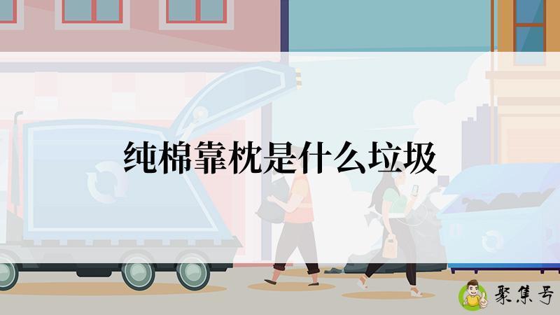 纯棉靠枕是什么垃圾