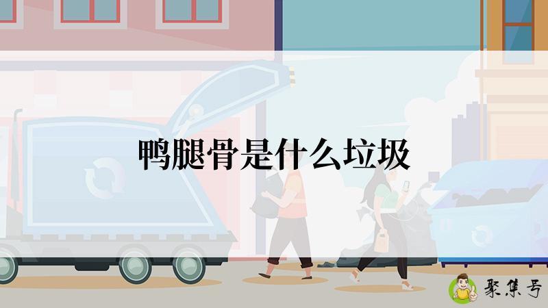 鸭腿骨是什么垃圾