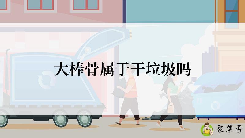 大棒骨属于干垃圾吗