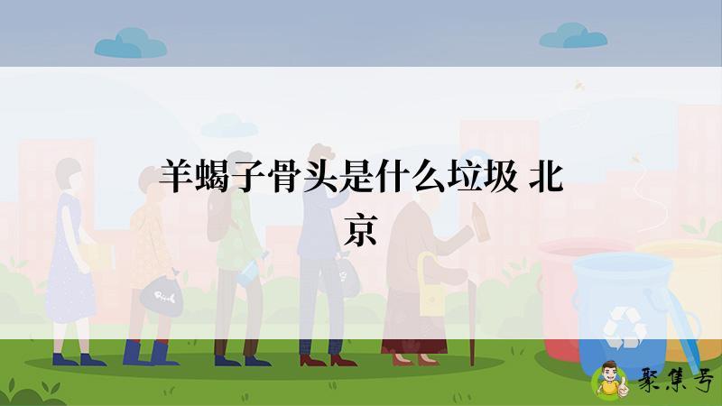 羊蝎子骨头是什么垃圾 北京