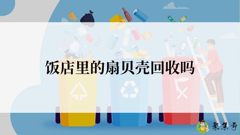饭店里的扇贝壳回收吗