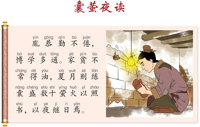 囊萤夜读的意思和中心思想